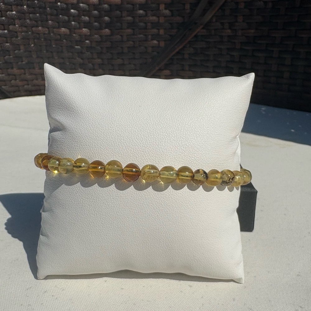 Ajustable Amber Bracelet